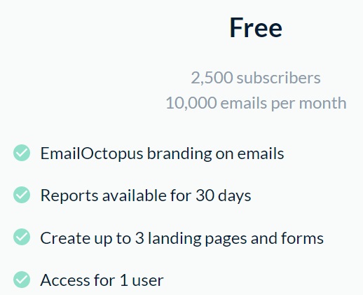 emailoctopus.com Kuponer